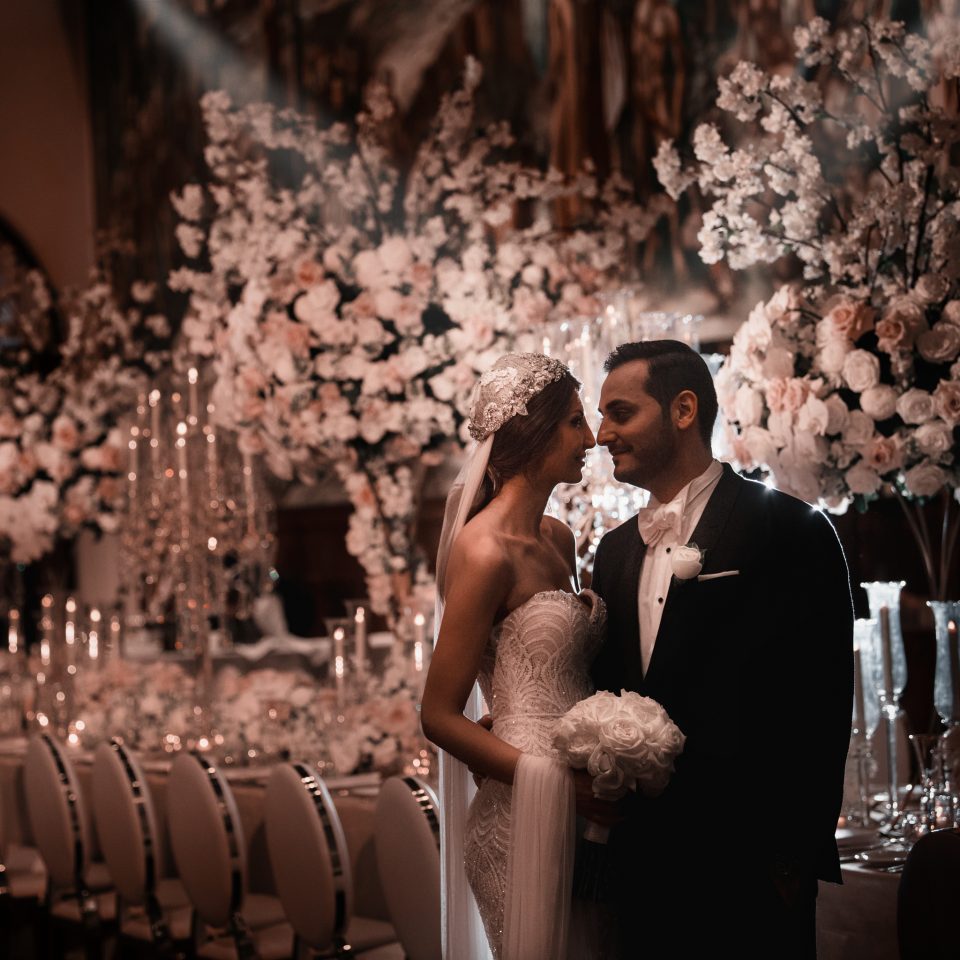 Sina and Saaedah take a quiet moment prior to their 40 guests take their seats at Sydney Uni - Image by Rocco Ancora