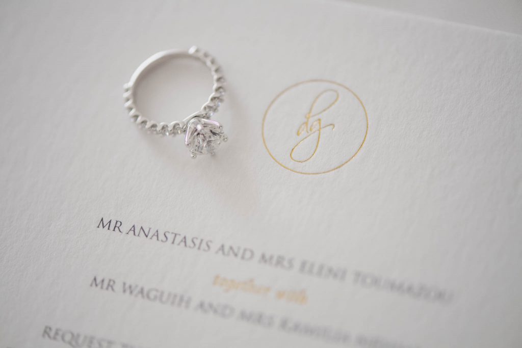 Wedding day detail photograph