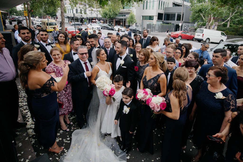 wedding group photo