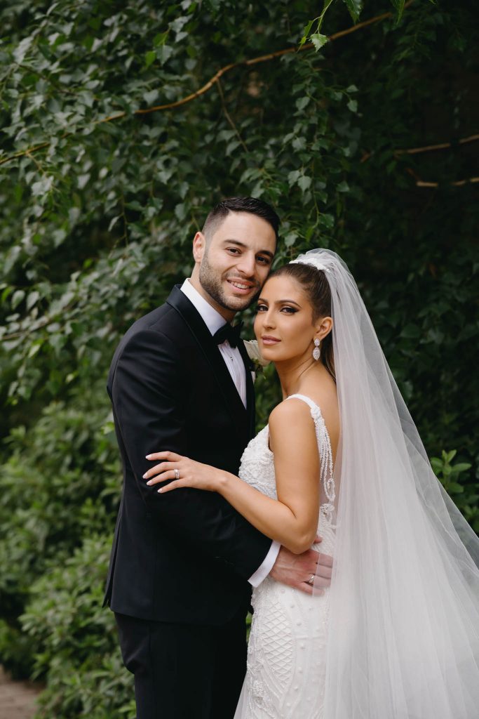 Wedding couple at Melbourne University
