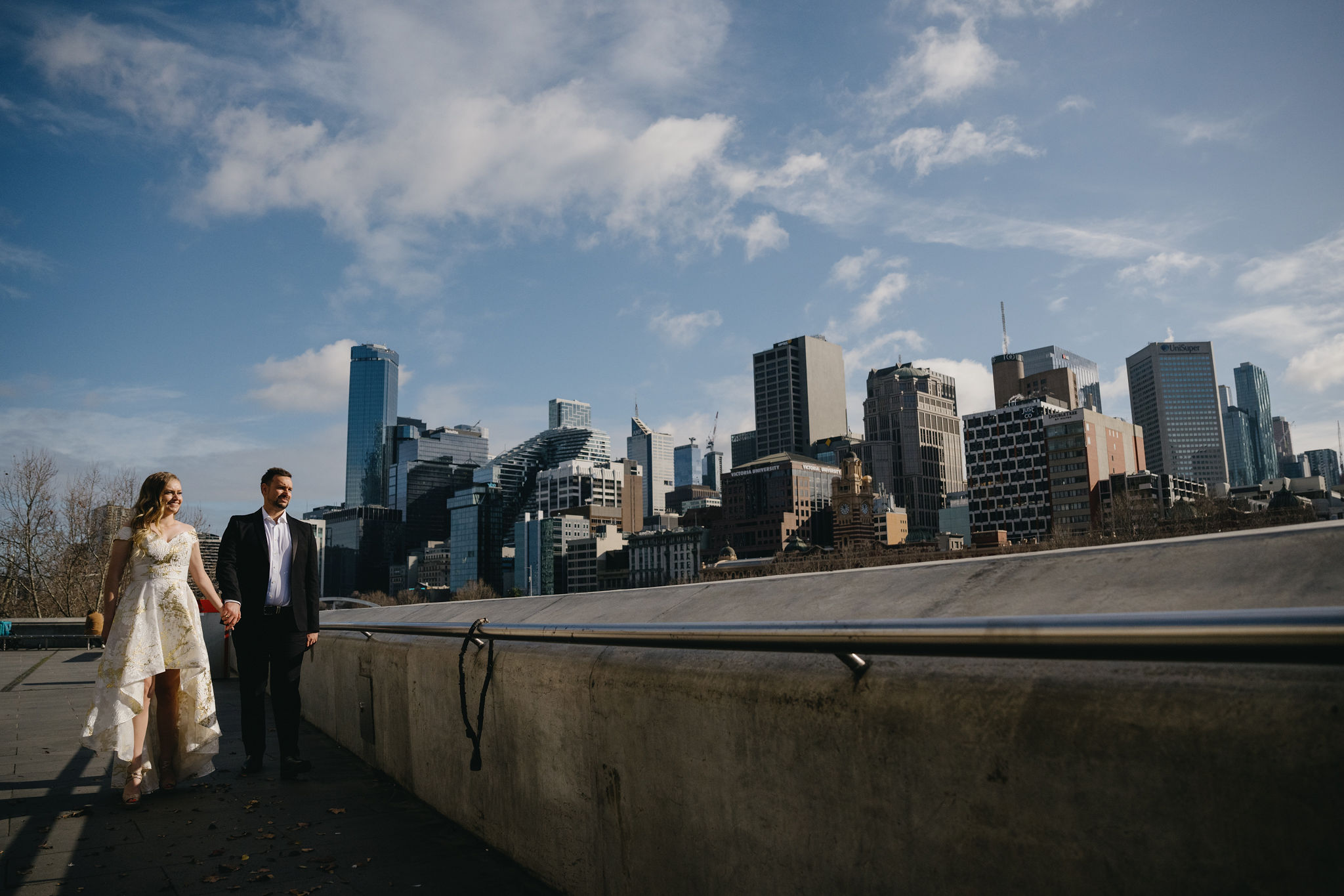 Southbank Promenade Wedding Day Photos