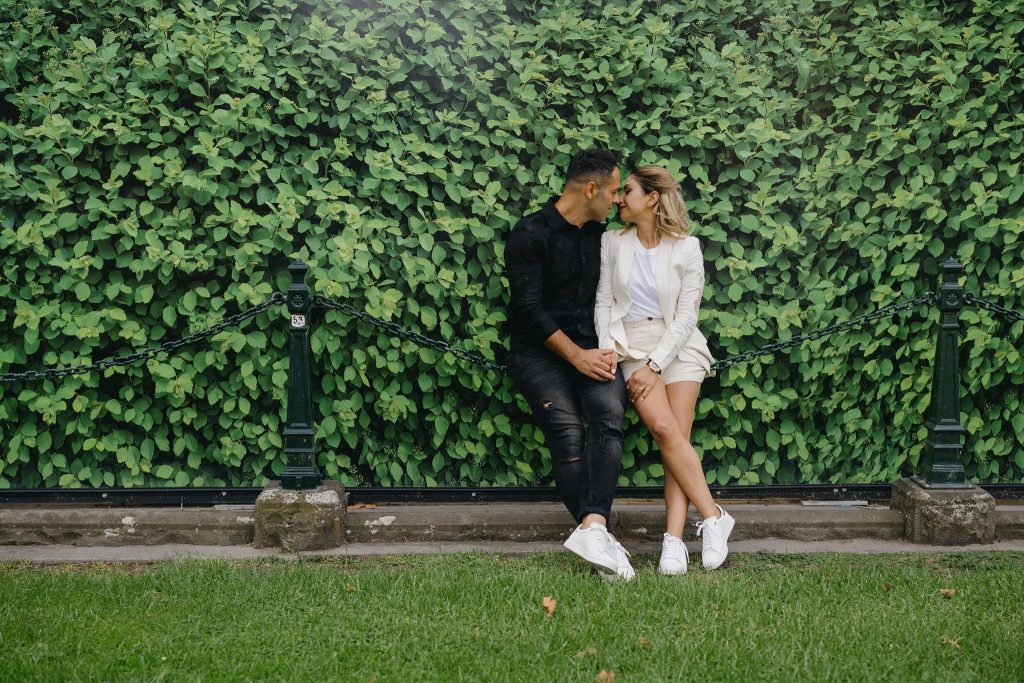 portrait of couple in melbourne