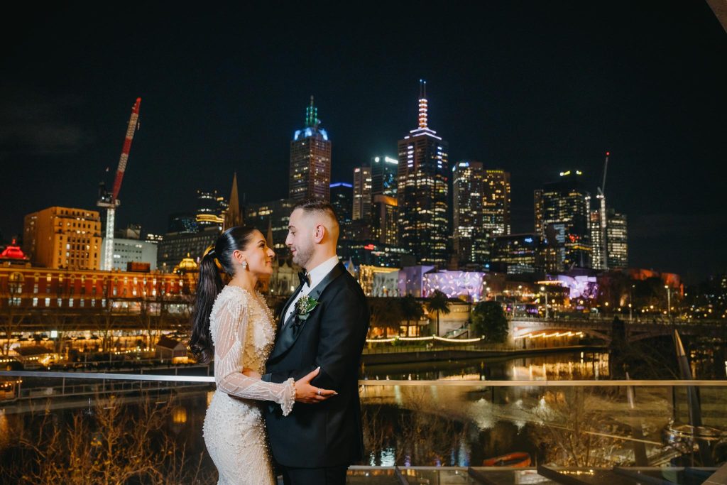 Modern wedding photography Melbourne at Metropolis Events